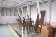 The stalls' remains
